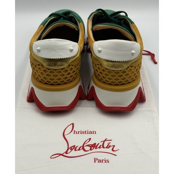 AUTHENTIC Christian Louboutin Loubishark Men\'s Suede Size 45.5 EU, 12.5 US NEW main image 11
